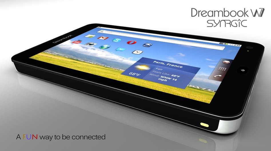 Watch out Galaxy Tab Here Comes Synrgic’s Dreambook W7