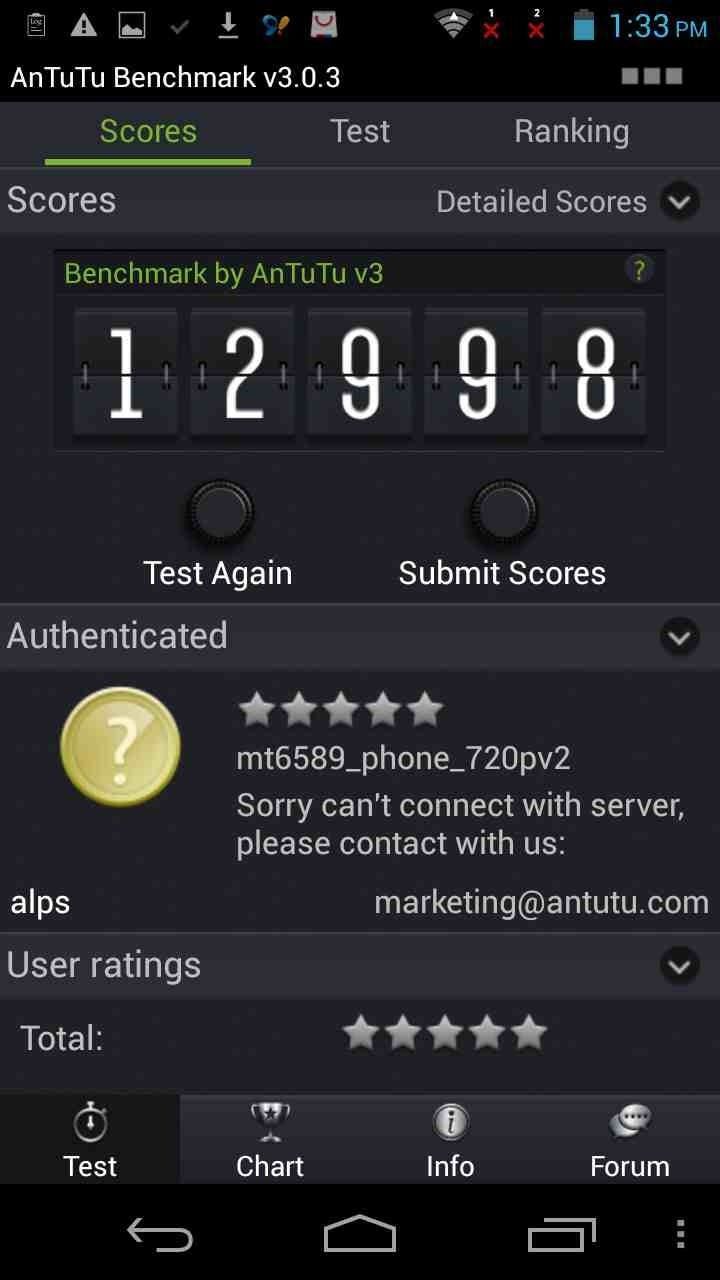 Quad-core THL W8 available to order now! Benchmarks and specifications here!