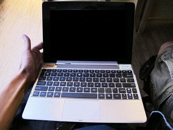 Asus Transformer Prime Leaked Close Up