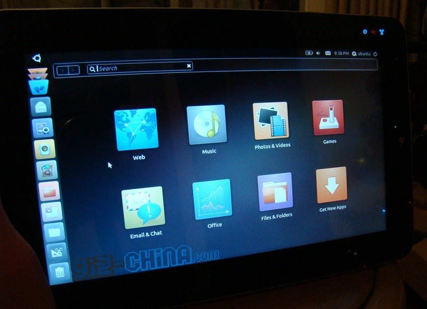 More Ubuntu Tablet Details Surface