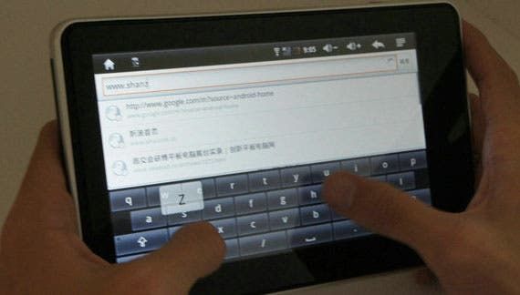 Wopad Android Tablet Gets Capacitive Screen and $150 Price!