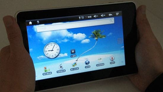 Wopad Android Tablet Gets Capacitive Screen and $150 Price!