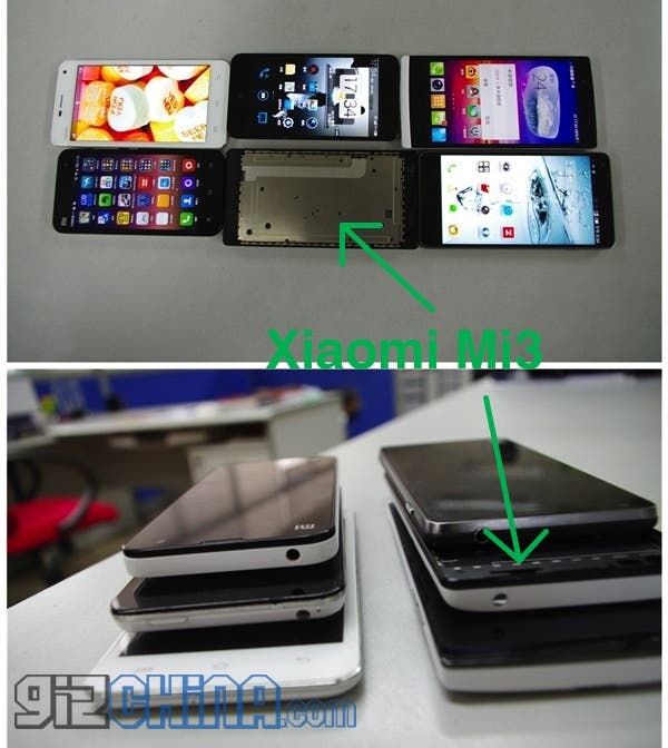 Xiaomi Mi3 leaked photos, complete specification and release date!
