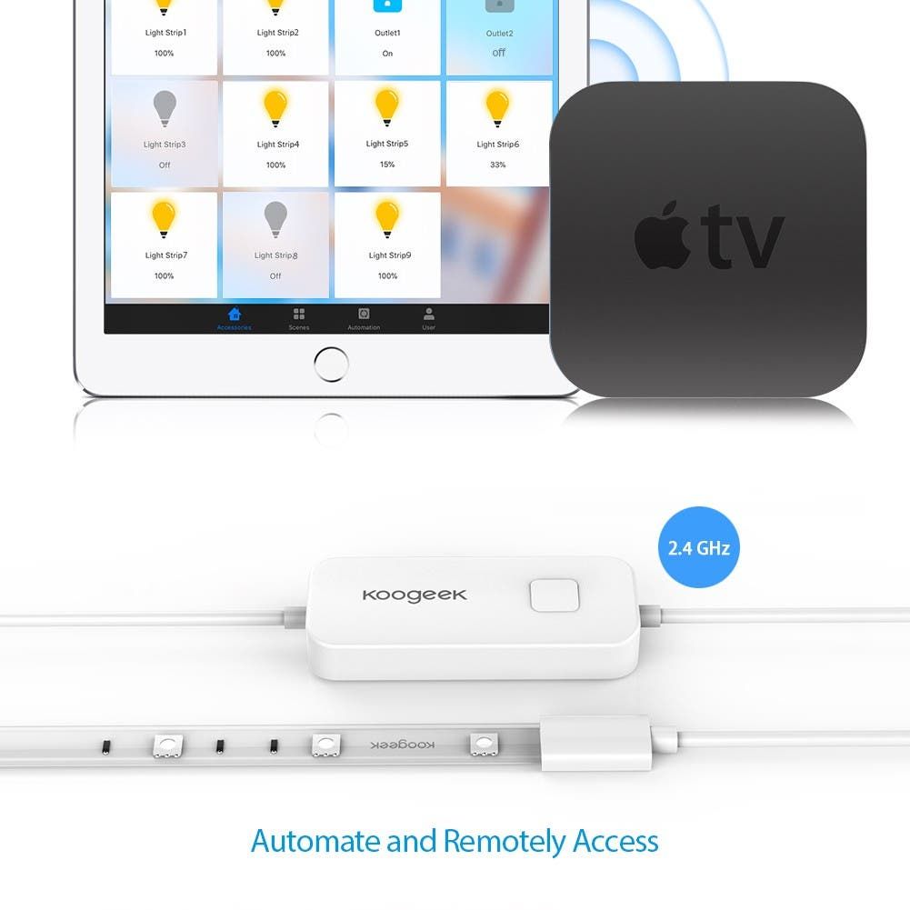 Koogeek Wi-Fi Enabled Smart LED Light Strip Launched