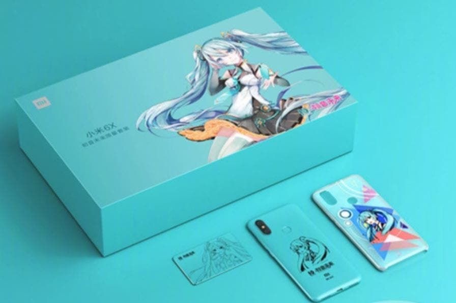 Xiaomi Mi 6X Hatsune Miku Special Edition Released For 2,099 Yuan ($319)