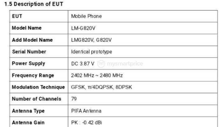 LG G8 ThinQ stops by the FCC in US.