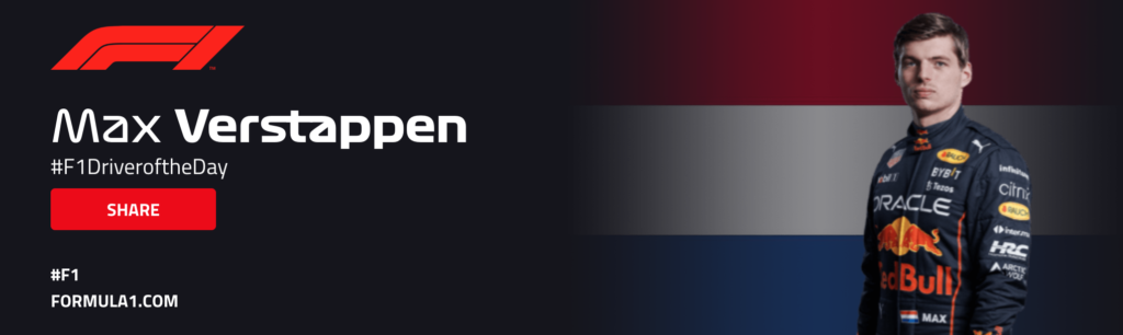 Max Verstappen is verkozen tot Driver of the Day in Hongarije!