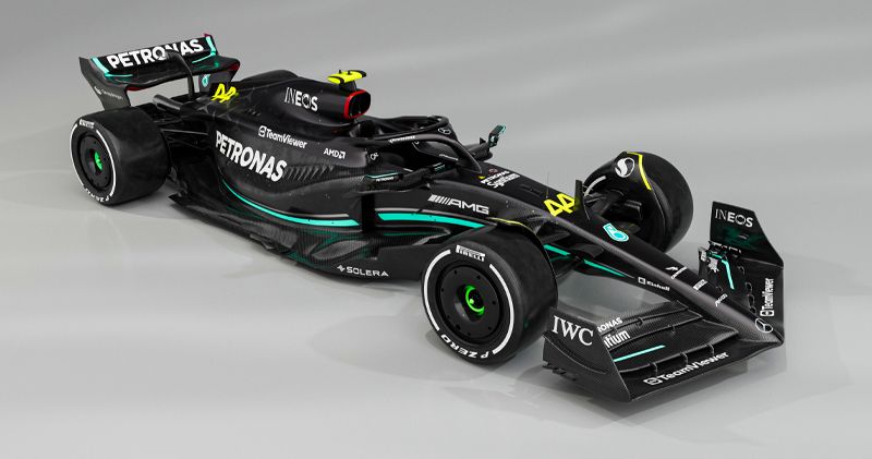 In beeld: Mercedes maakt haar nieuwe 2023-bolide wereldkundig