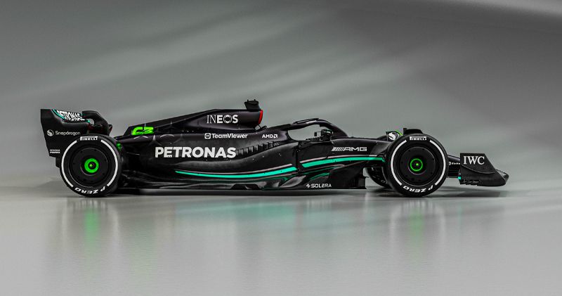 In beeld: Mercedes maakt haar nieuwe 2023-bolide wereldkundig