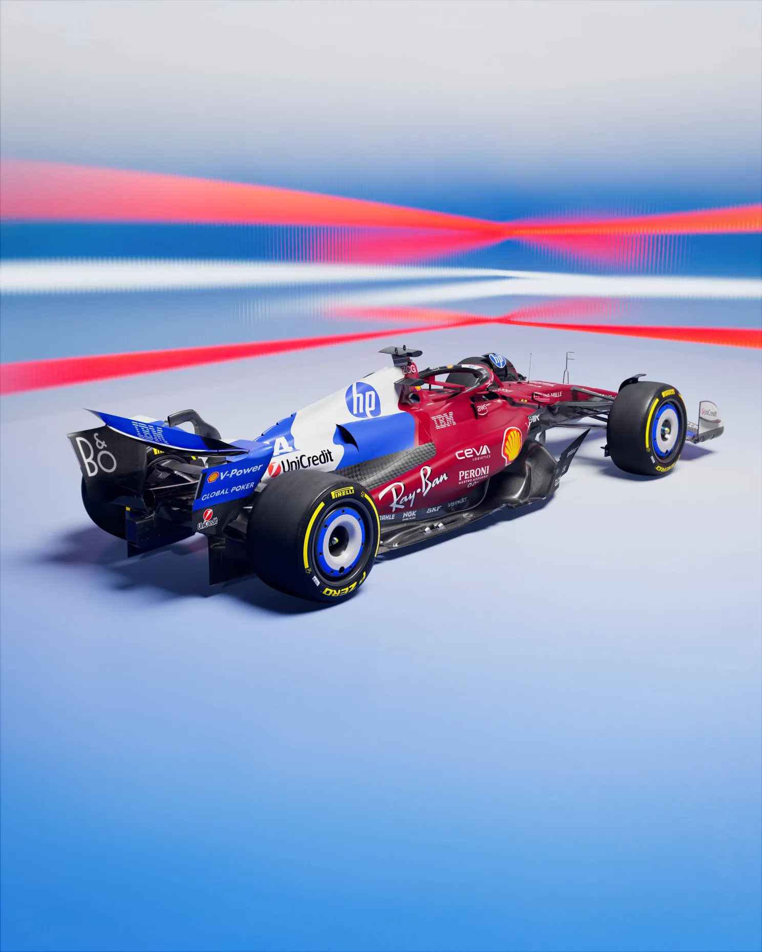 Ferrari livery voor Miami