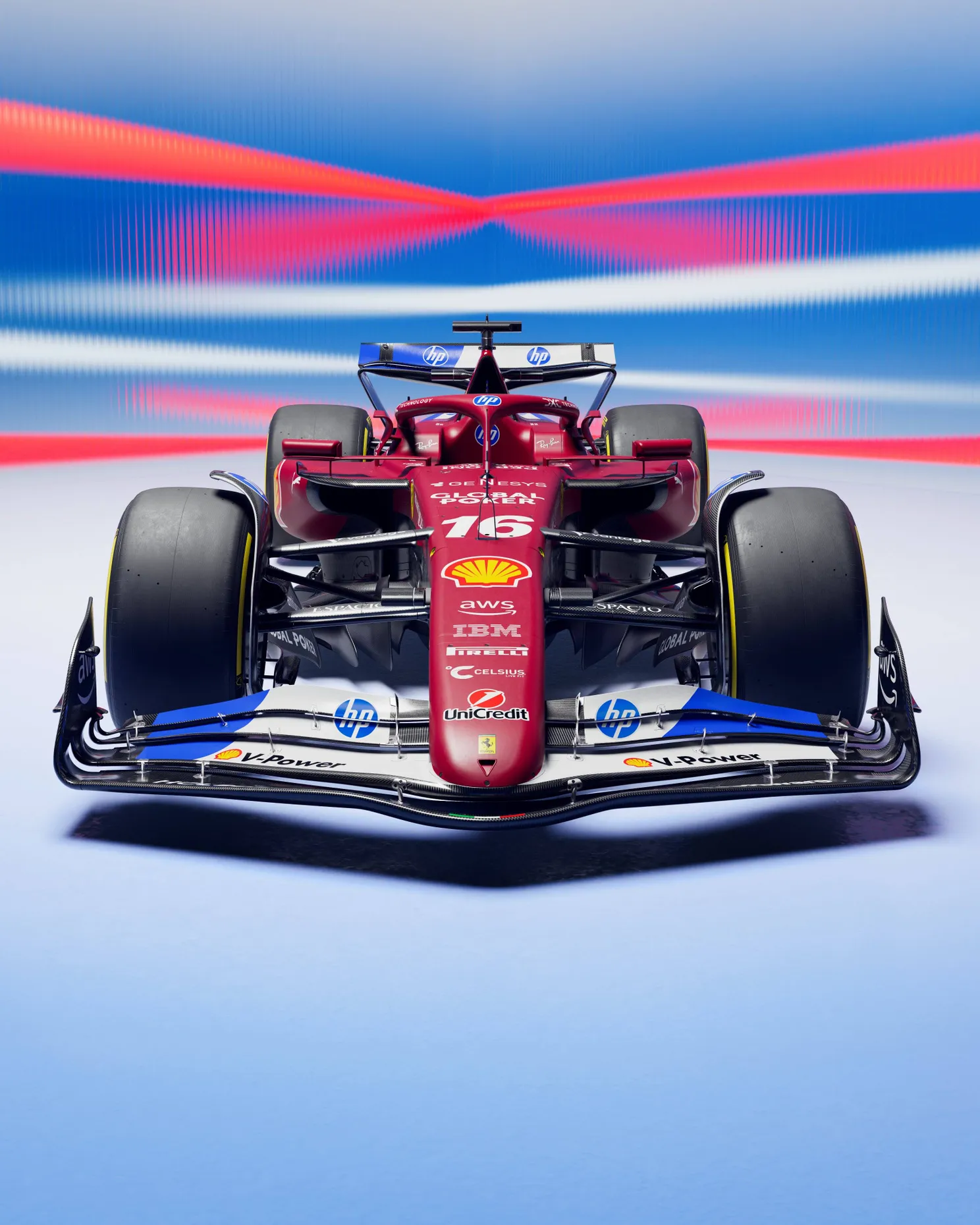Ferrari livery voor Miami