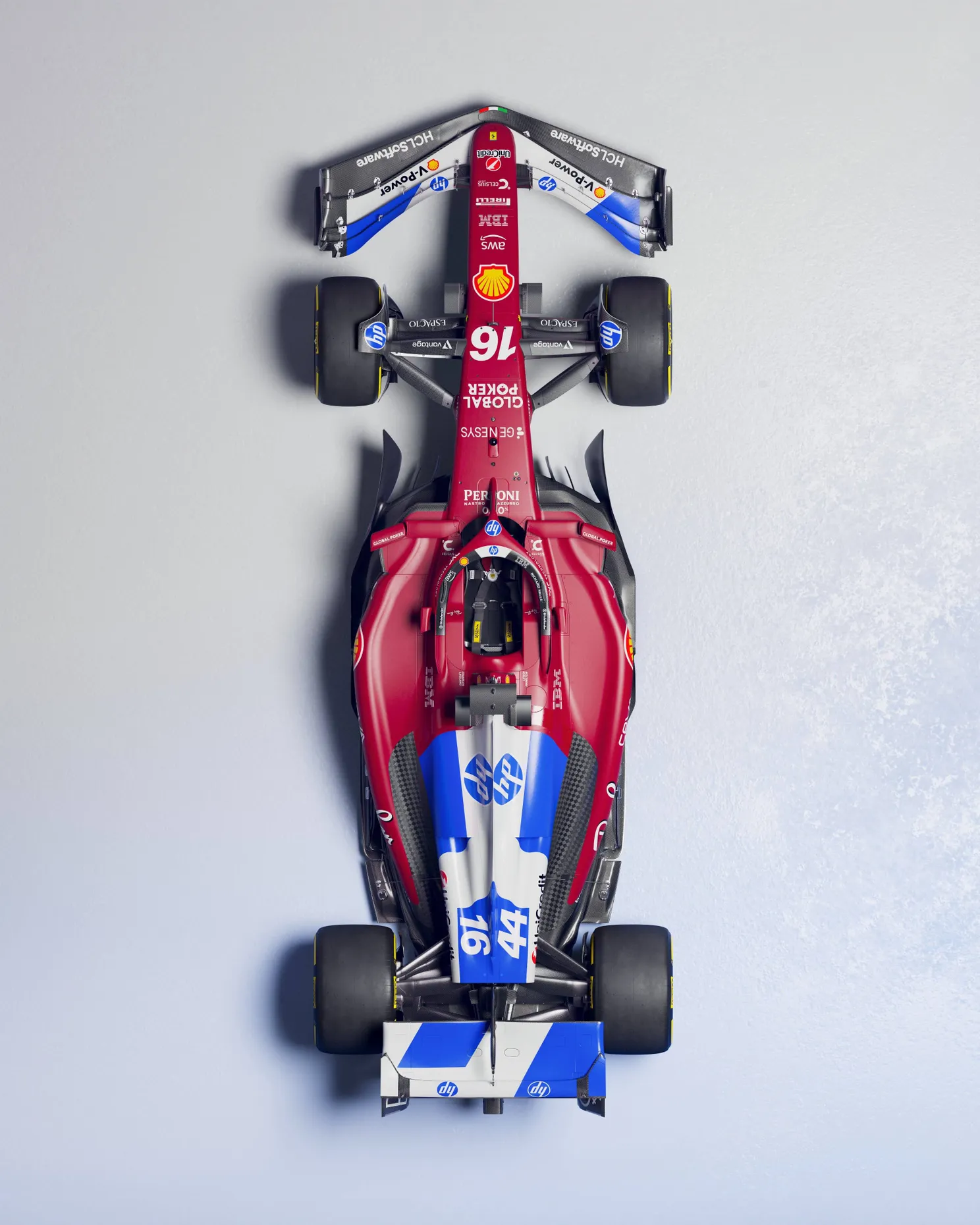Ferrari livery voor Miami