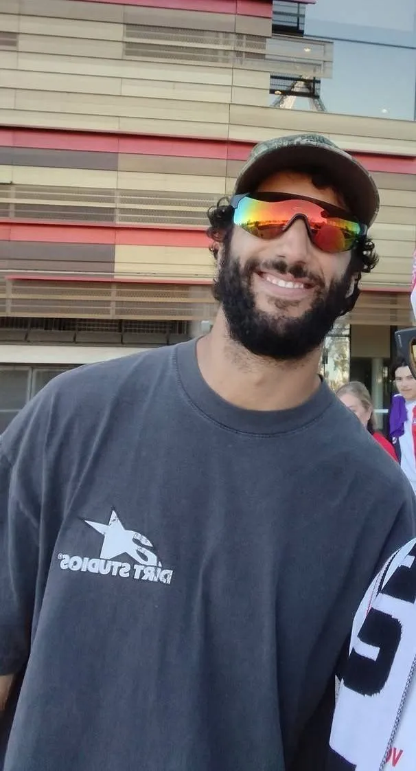 De nieuwe look van Daniel Ricciardo