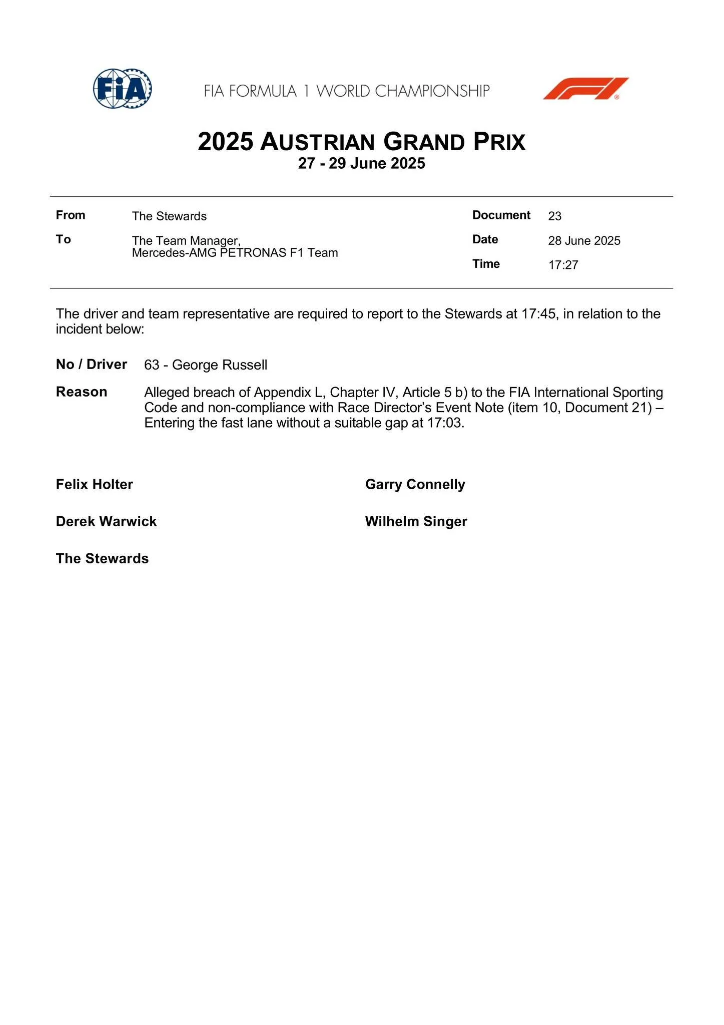 Max Verstappen start mogelijk verder naar voren in Oostenrijk na bericht FIA