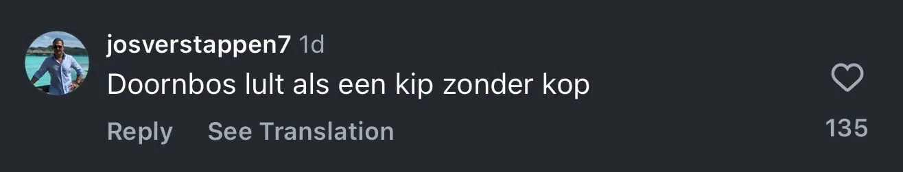 Jos Verstappen haalt hard uit naar Robert Doornbos na uitspraak over zoon Max