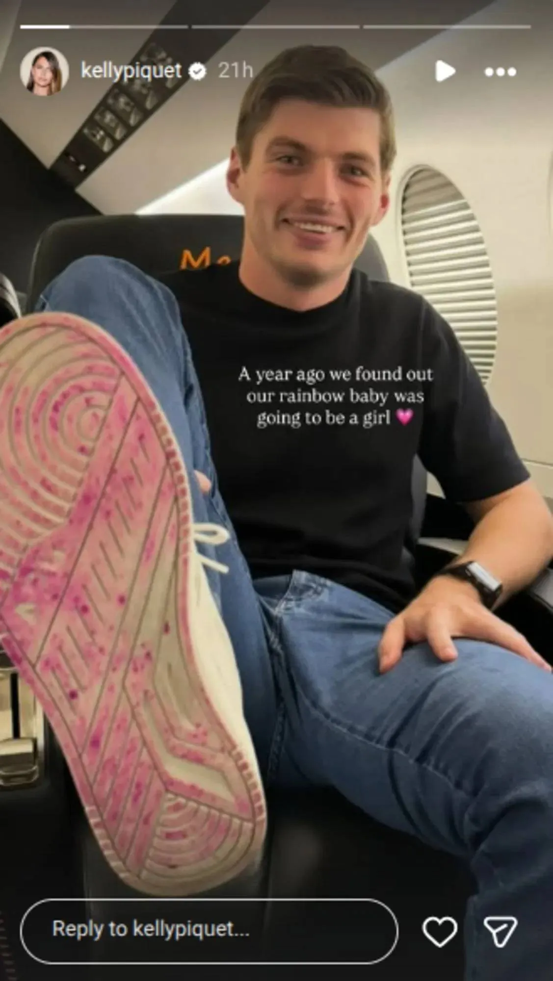 Kelly Piquet op Instagram