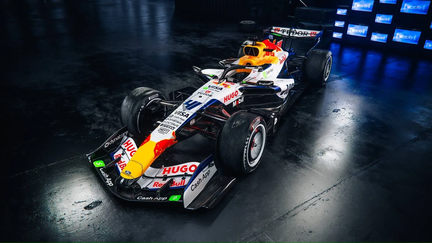 De nieuwe livery van de Racing Bulls-bolide voor 2026