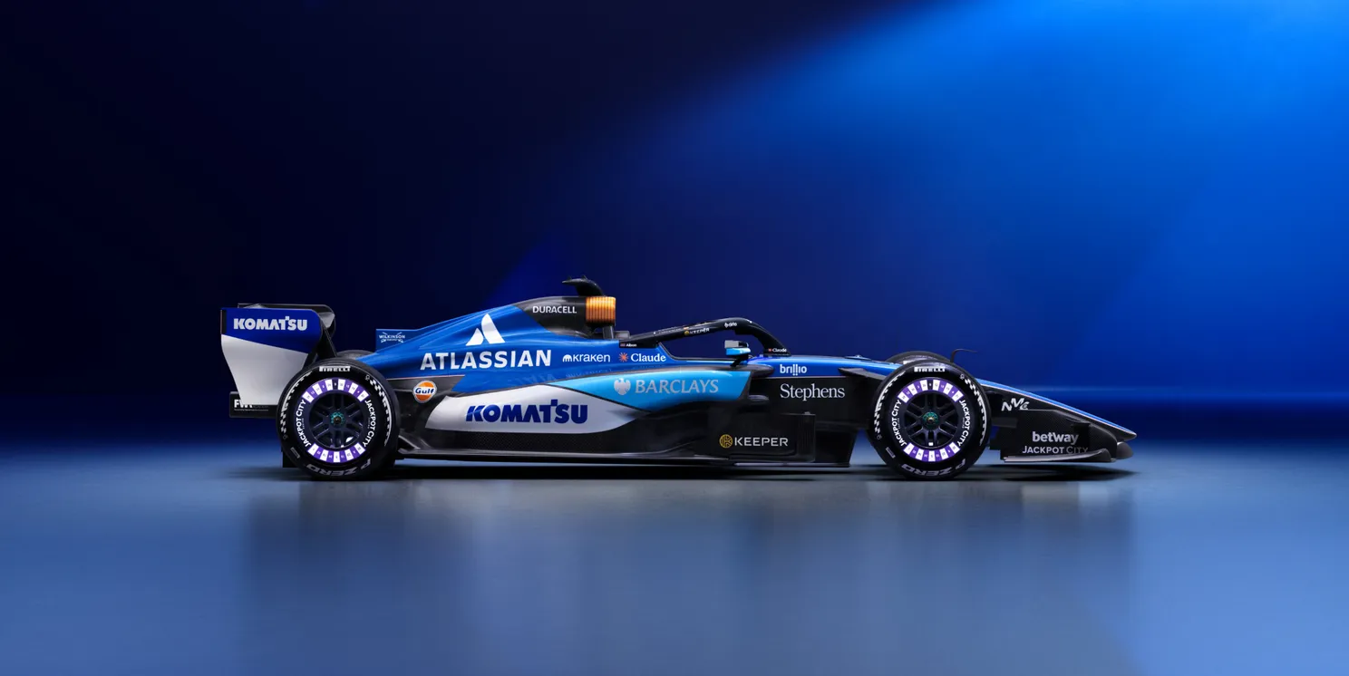 Williams FW48 zijkant