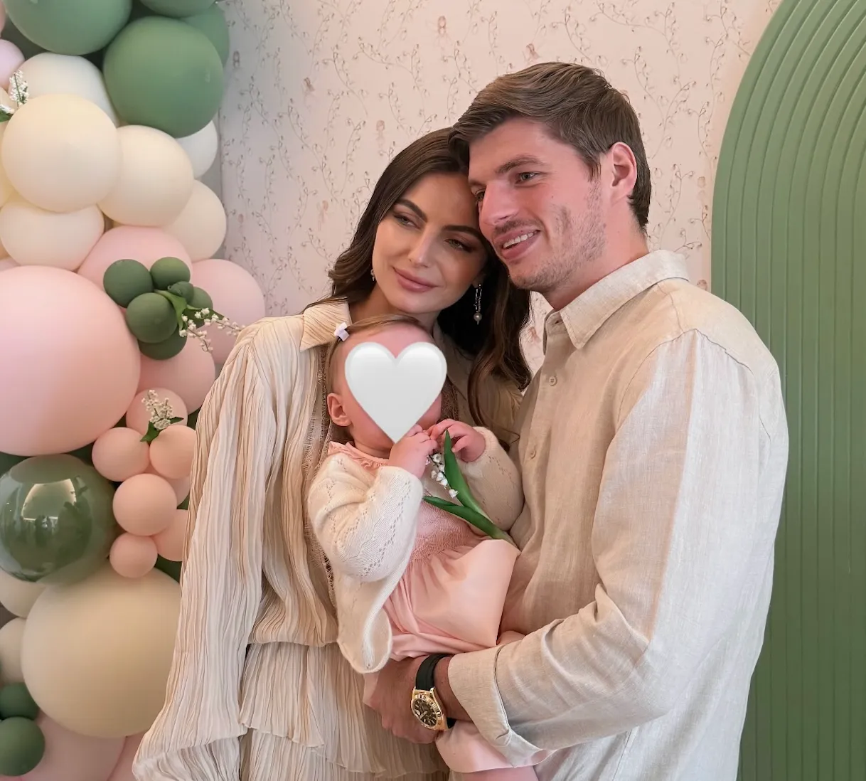 Kelly Piquet, Max Verstappen en dochter Lily