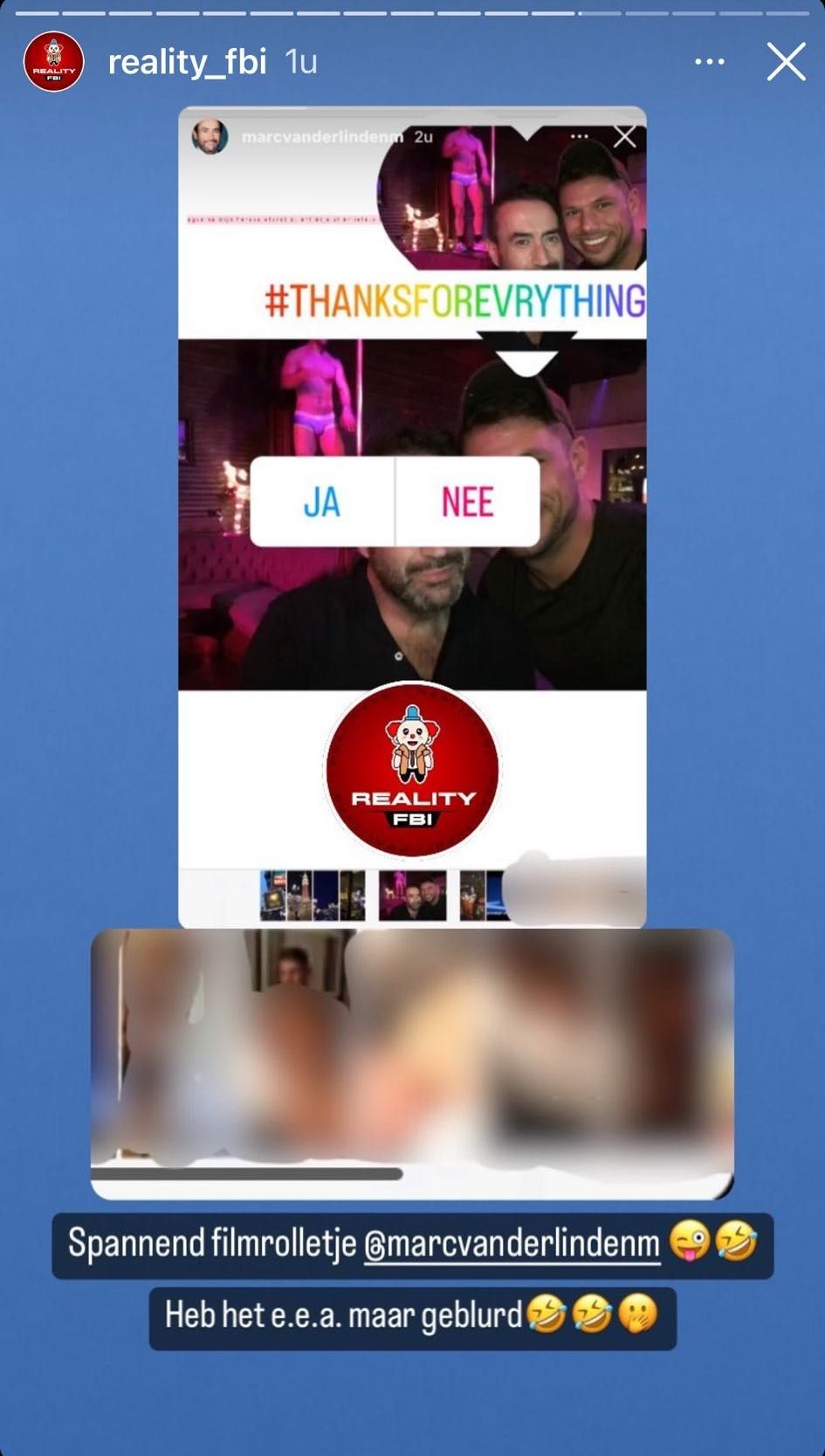 Oeps. Marc van der Linden deelt perongeluk fotorol met naaktfoto's