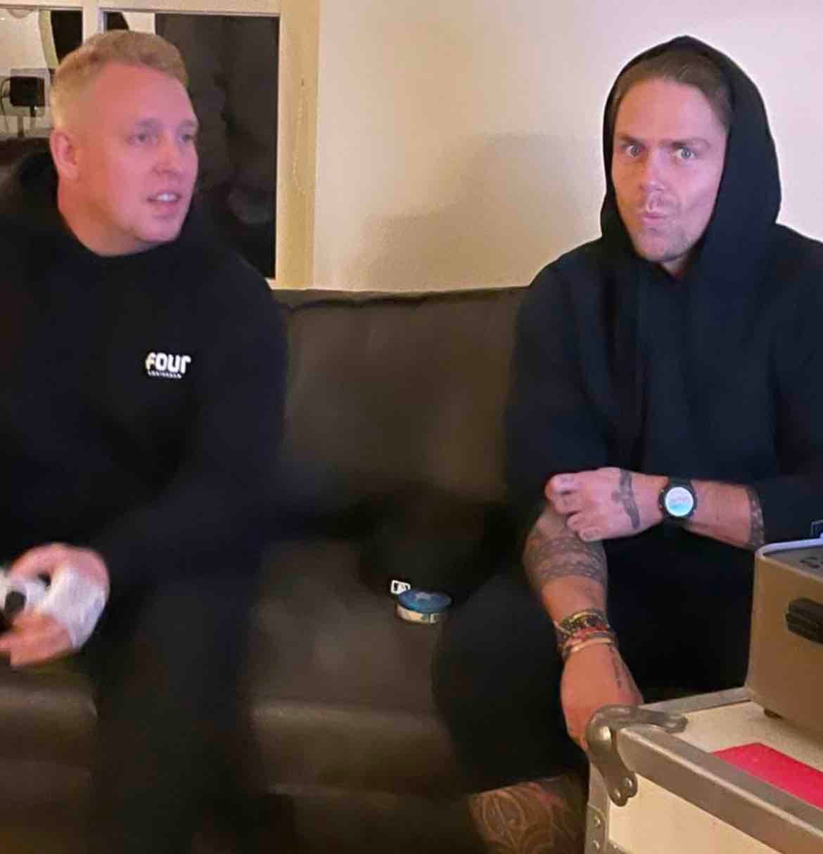 André Hazes weer betrapt op snusgebruik