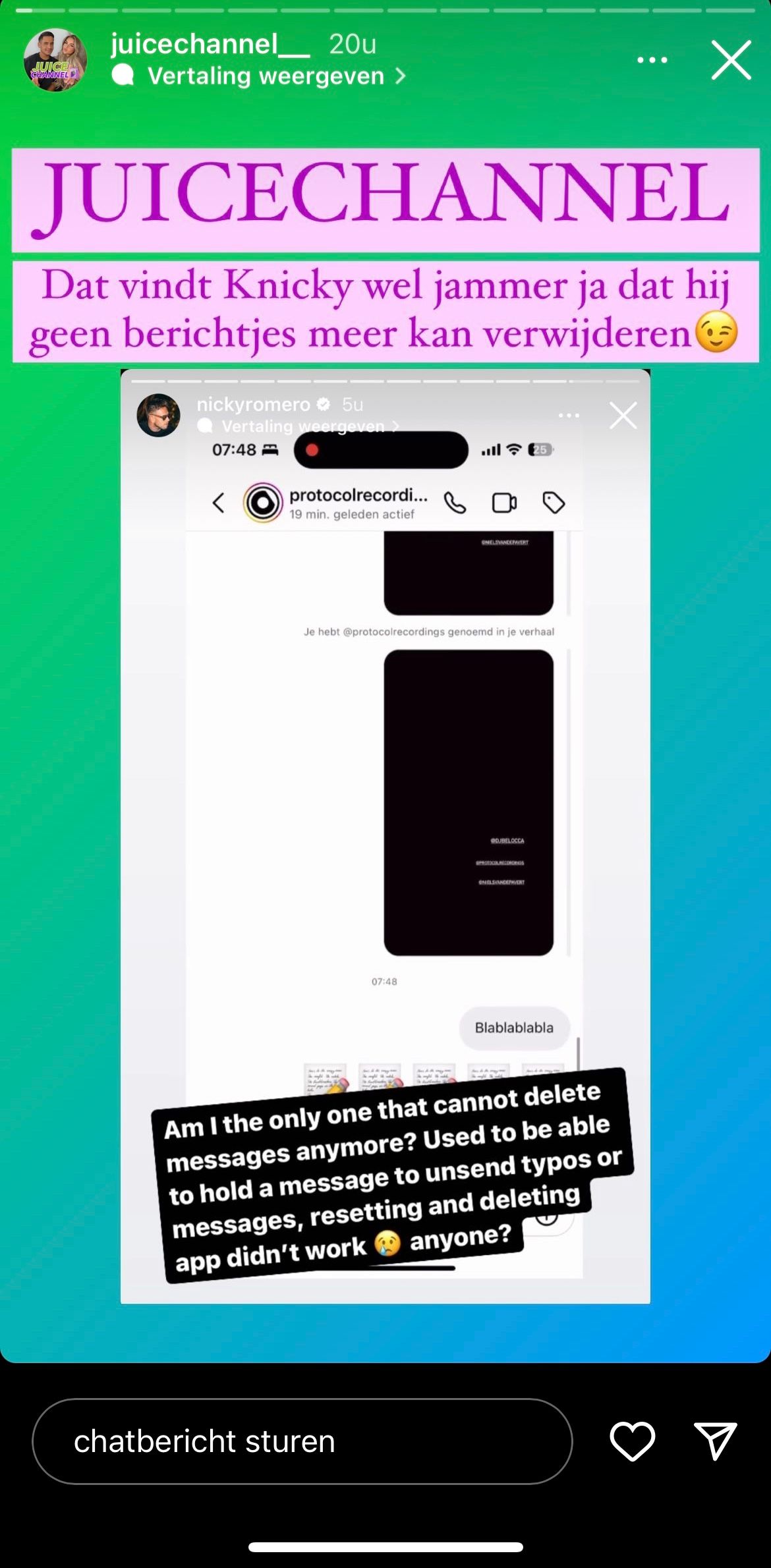 Paniek! Vanaf nu niet meer mogelijk DM's te verwijderen op Instagram