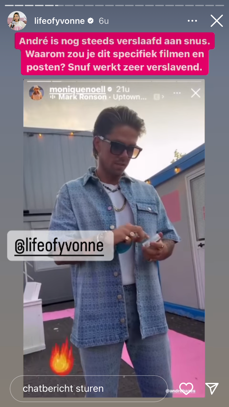 André Hazes gespot met hoogverslavend middel: 'lekker voorbeeld'