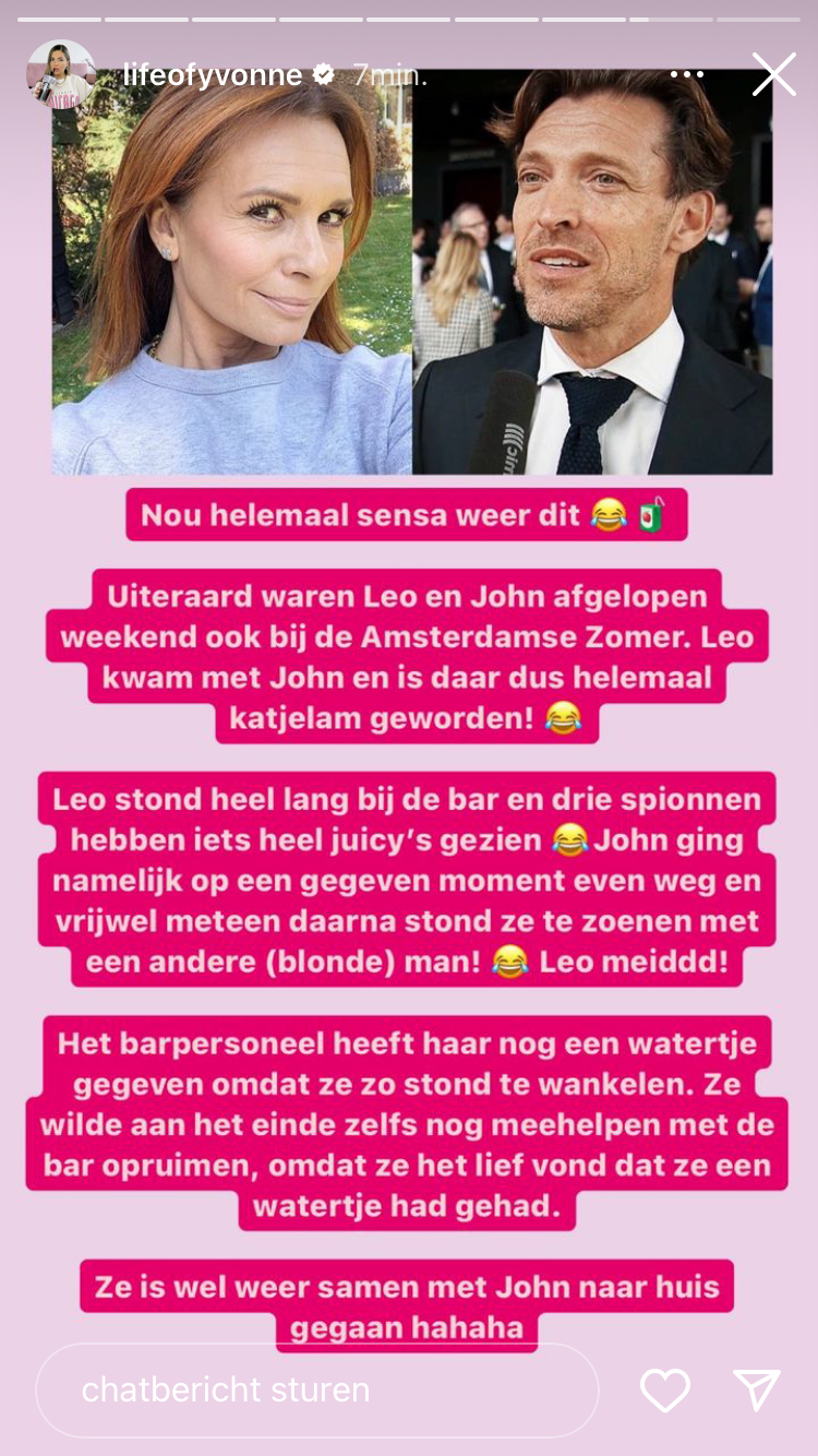 Leontine Borsato gaat los: zoent heel festival af