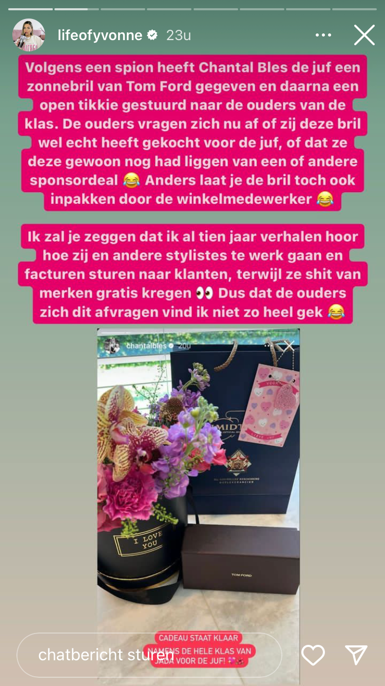 Onschuldige ouders opgelicht door Chantal Bles