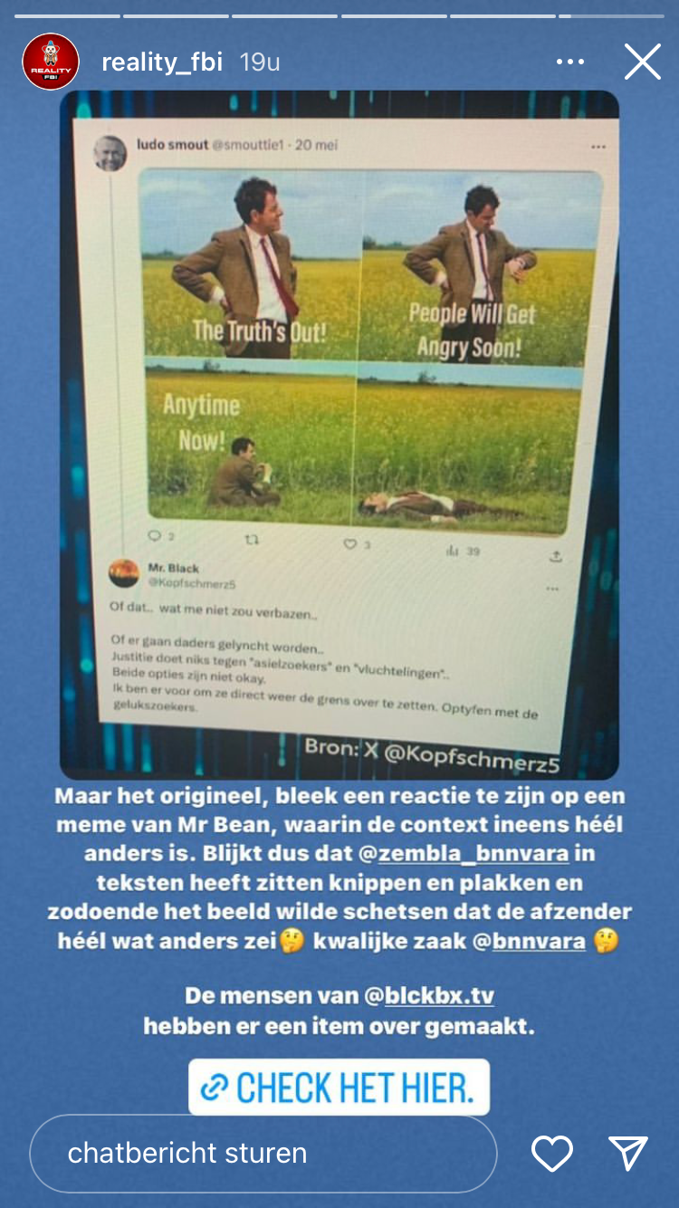 Zembla (BNN) in opspraak voor rommelen met bewijsmateriaal