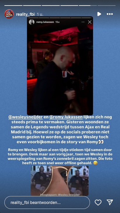 Wesley Sneijder (40) vermaakt zich met deze 23-jarige blondine (FOTO)