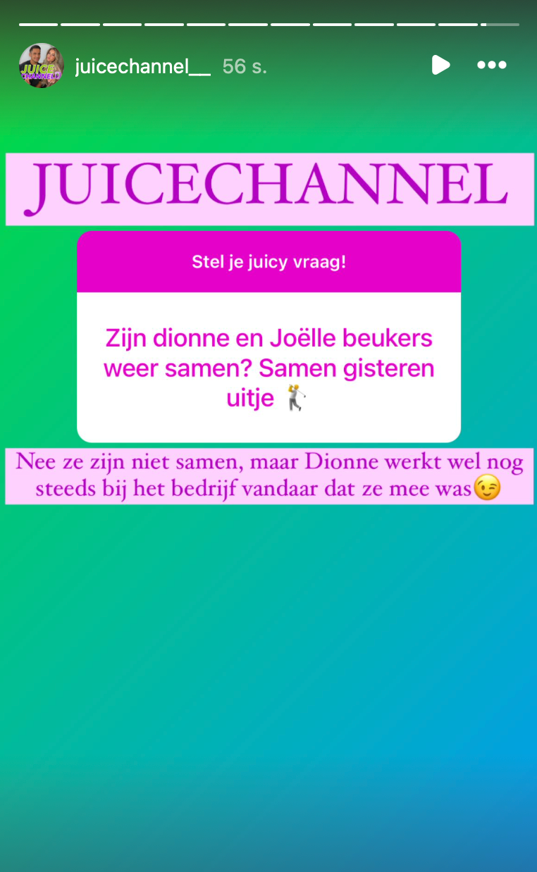 'Joel Beukers en Dionne Snel samen gespot na affaire met getrouwde man' (FOTO)