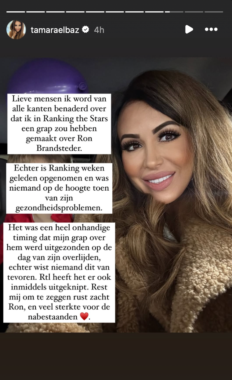 BN'er biedt excuses aan na respectloze opmerking over Ron Brandsteder