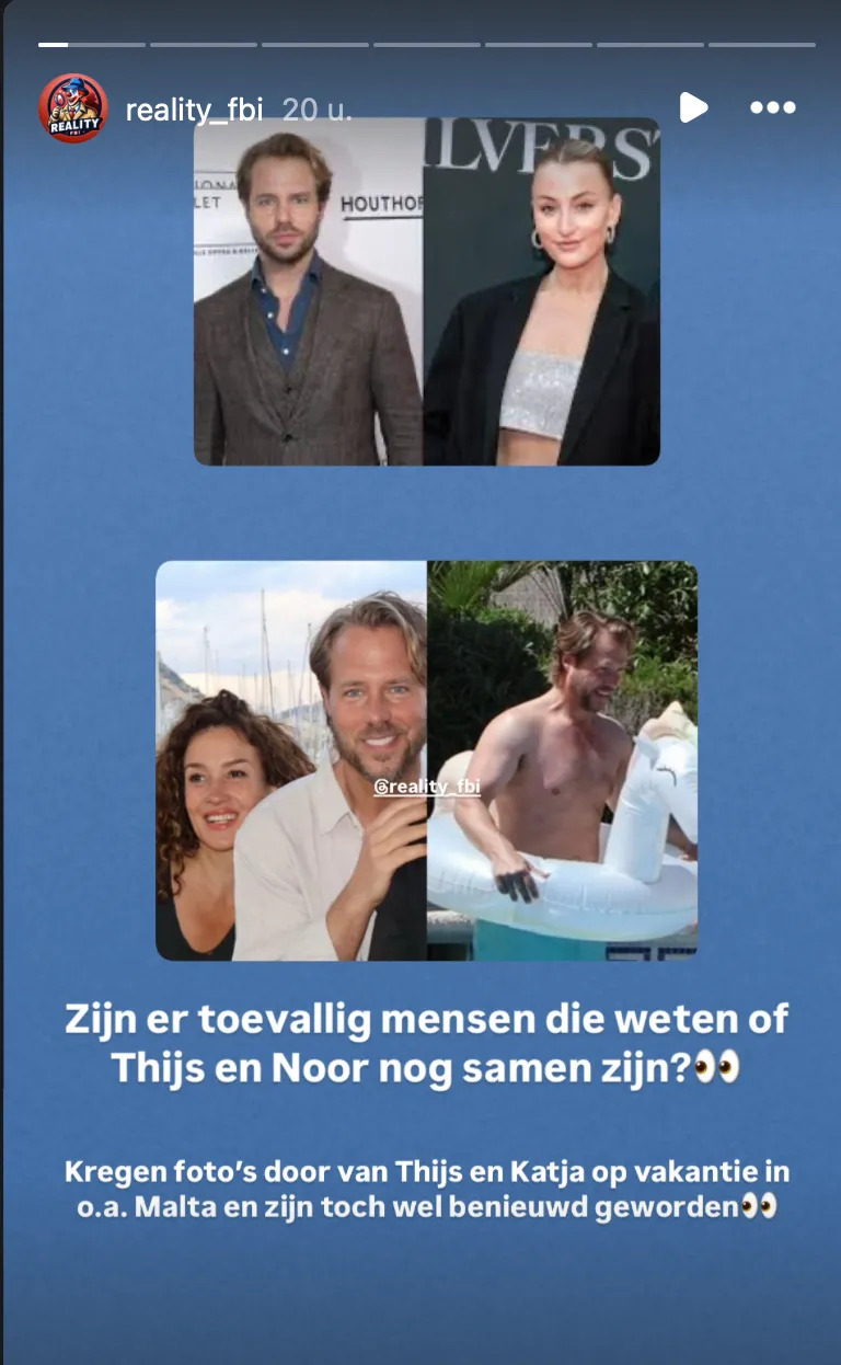Katja Schuurman en veroordeelde Thijs Römer gespot in buitenland