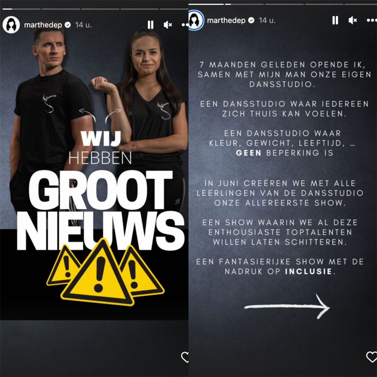 Marthe van K3 en echtgenoot blazen iedereen omver: "Wij hebben groot nieuws"