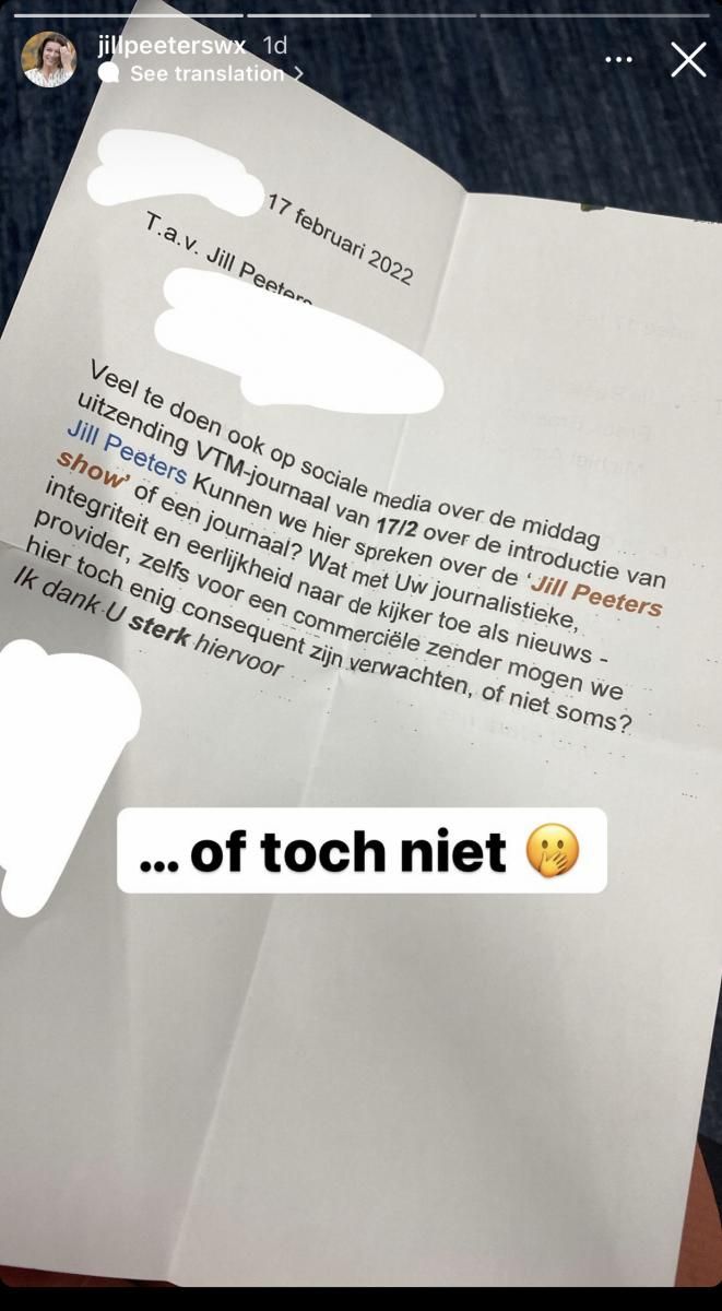 ‘Klimaatheks, aandachtshoer’: Jill Peeters krijgt er stevig van langs op social media