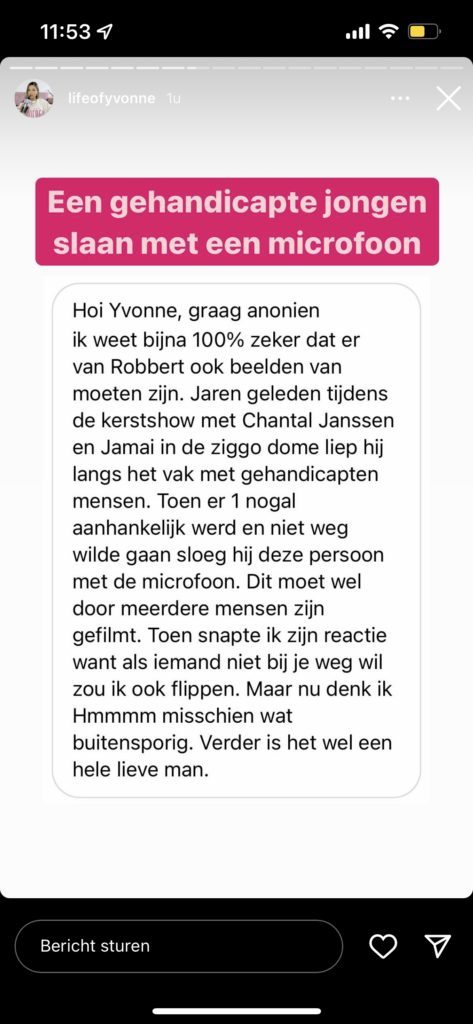 Robert ten Brink de volgende die gecanceld wordt:  'Hij sloeg een gehandicapt persoon'