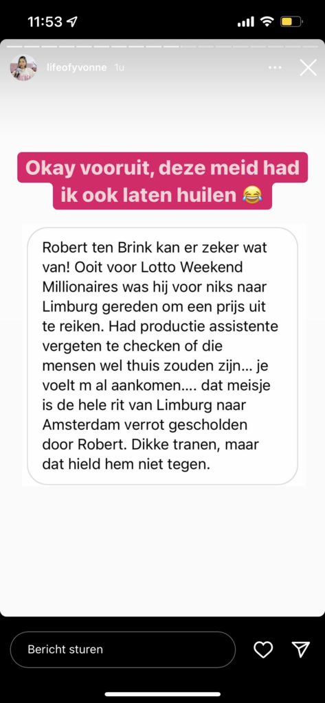 Robert ten Brink de volgende die gecanceld wordt:  'Hij sloeg een gehandicapt persoon'