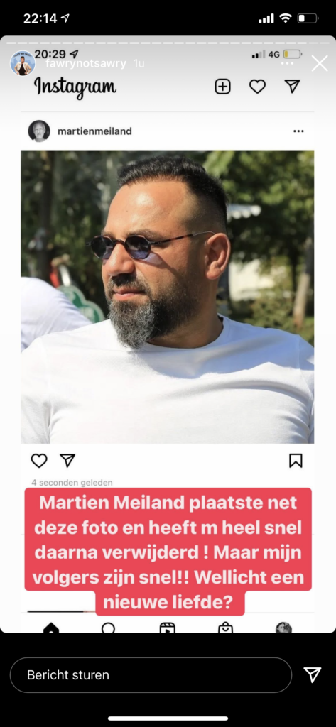'Martien Meiland laat nieuwe vriend zien'