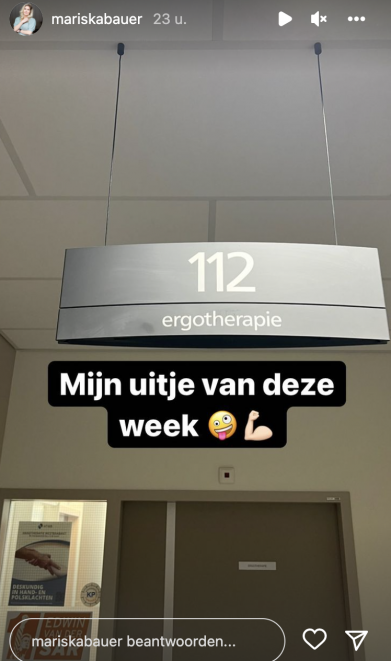 Heel zielig nieuws voor Mariska Bauer: 'Deels verlamd'