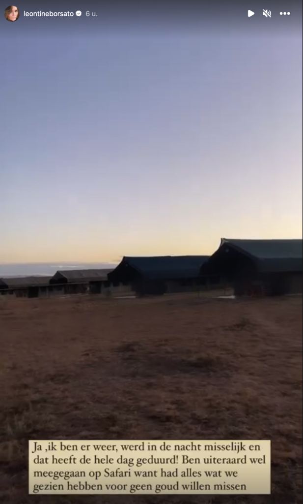 Drama voor Leontine Ruiters op vakantie in Afrika