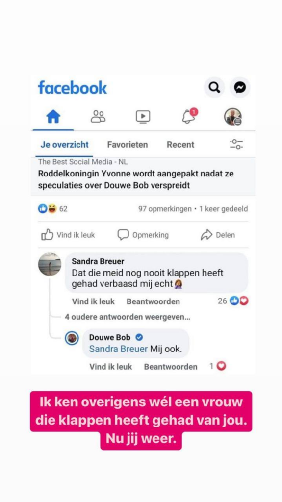 Zien: Yvonne Coldeweijer haalt flink uit naar Douwe Bob