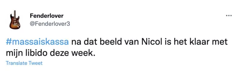Nicol van 'Massa is Kassa' liet per ongeluk nét even te veel zien