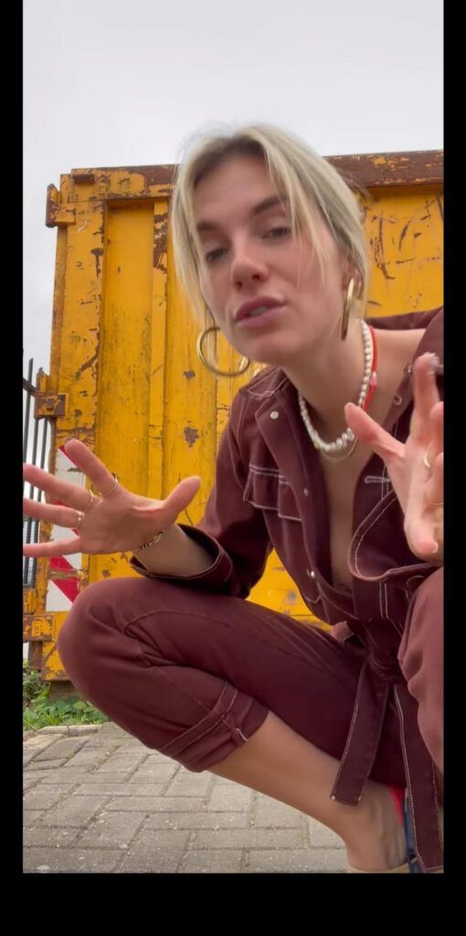 Maan had een klein oeps momentje in haar Instagram Stories