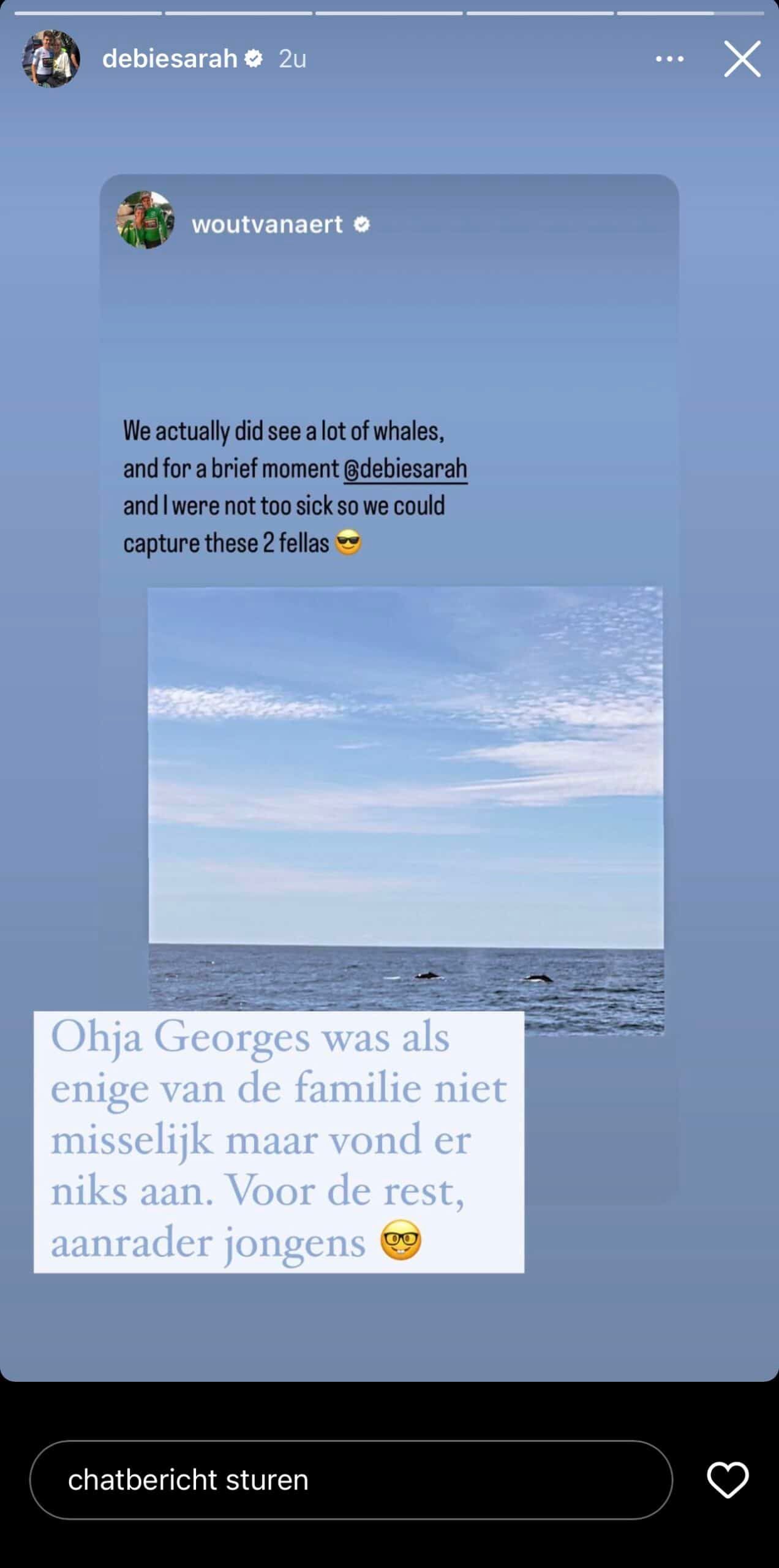 Nachtmerrie voor Sarah De Bie en Wout van Aert in Australië, zoontje Georges wil naar huis