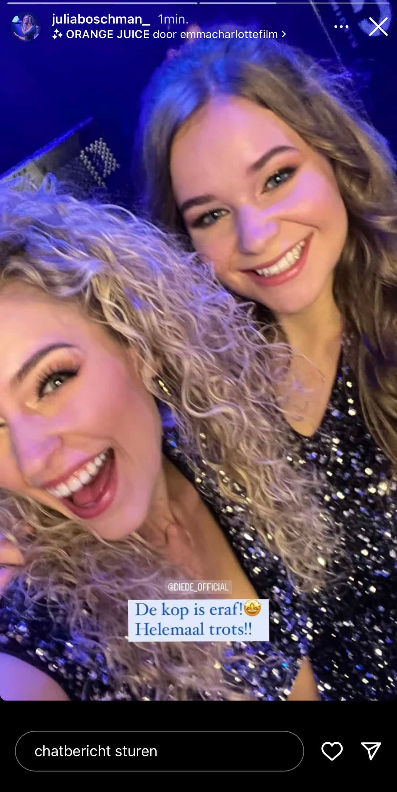 Julia verklapt wat ze echt denkt van 'K2 Zoekt K3'-finaliste Diede als vervanger van Hanne
