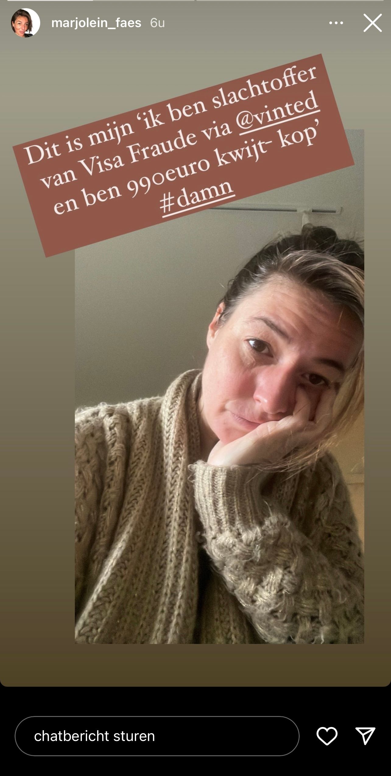 Marjolein Faes uit 'Blind Getrouwd' doet een vreselijke getuigenis: "Ik ben slachtoffer"