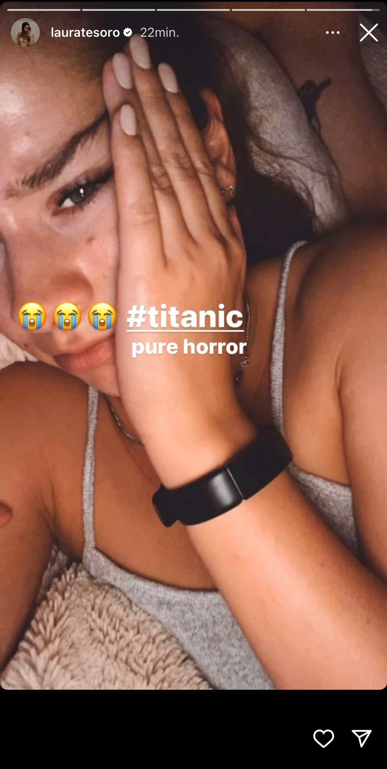 Laura Tesoro breekt in tranen uit: “Pure horror” 