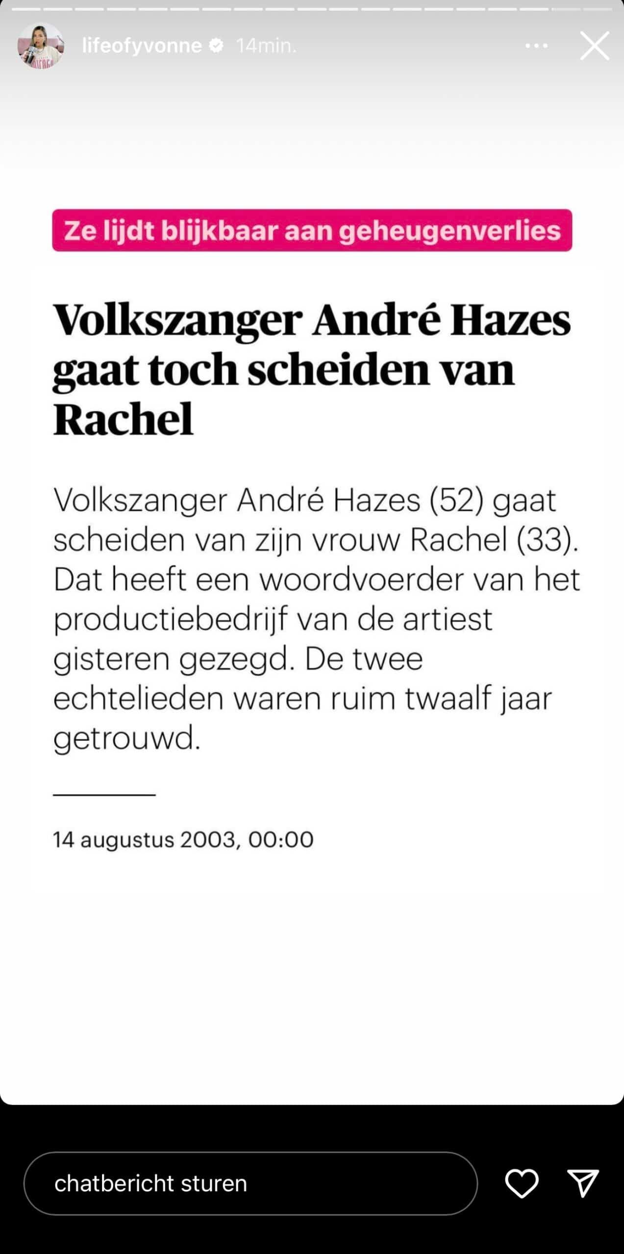 Verspreidt Rachel Hazes leugens over haar overleden man André? Dit denkt Yvonne Coldewijer ervan