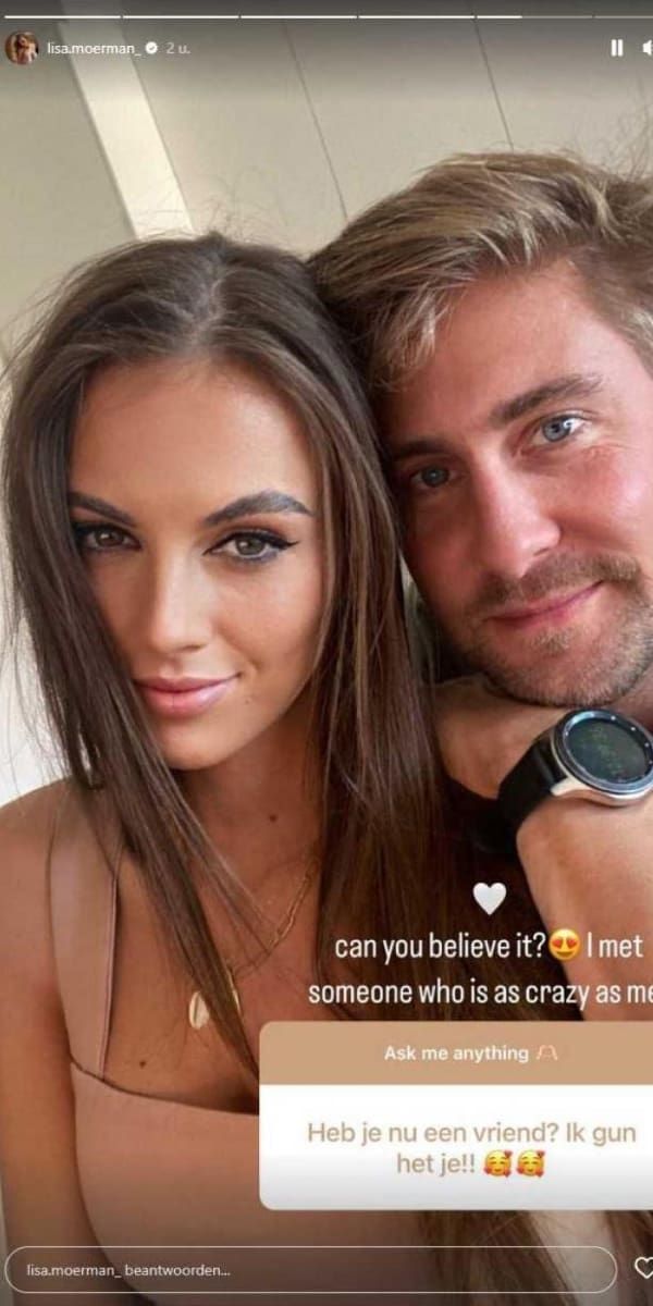 Lisa Moerman uit ‘Love Island’, de ex van Axel Daeseleire, stelt haar nieuwe vriend voor